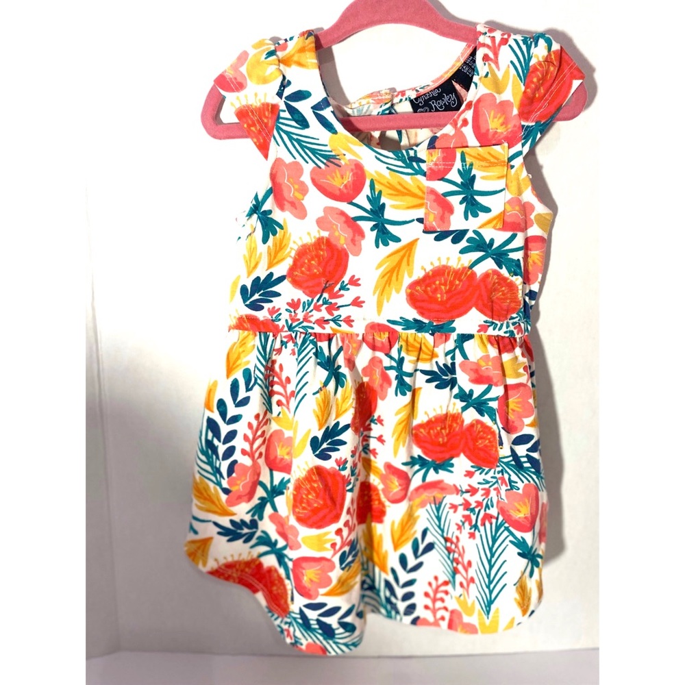 Cynthia Rowley Girls Floral Dress Size 18M
